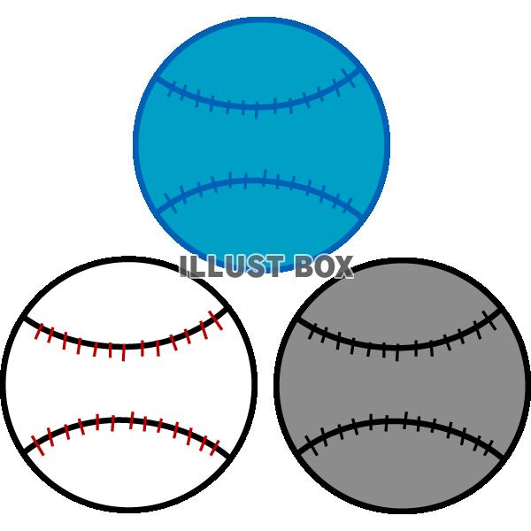 野球ボール イラスト無料