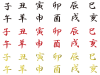 万能干支フォント素材3
