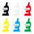 顕微鏡・アイコン