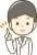 白衣の男性。（透過PNG)