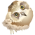 リアルなふくろう　(png・CSeps）