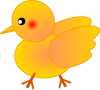 かわいいひよこ