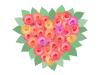 薔薇のハート