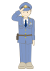 警官B