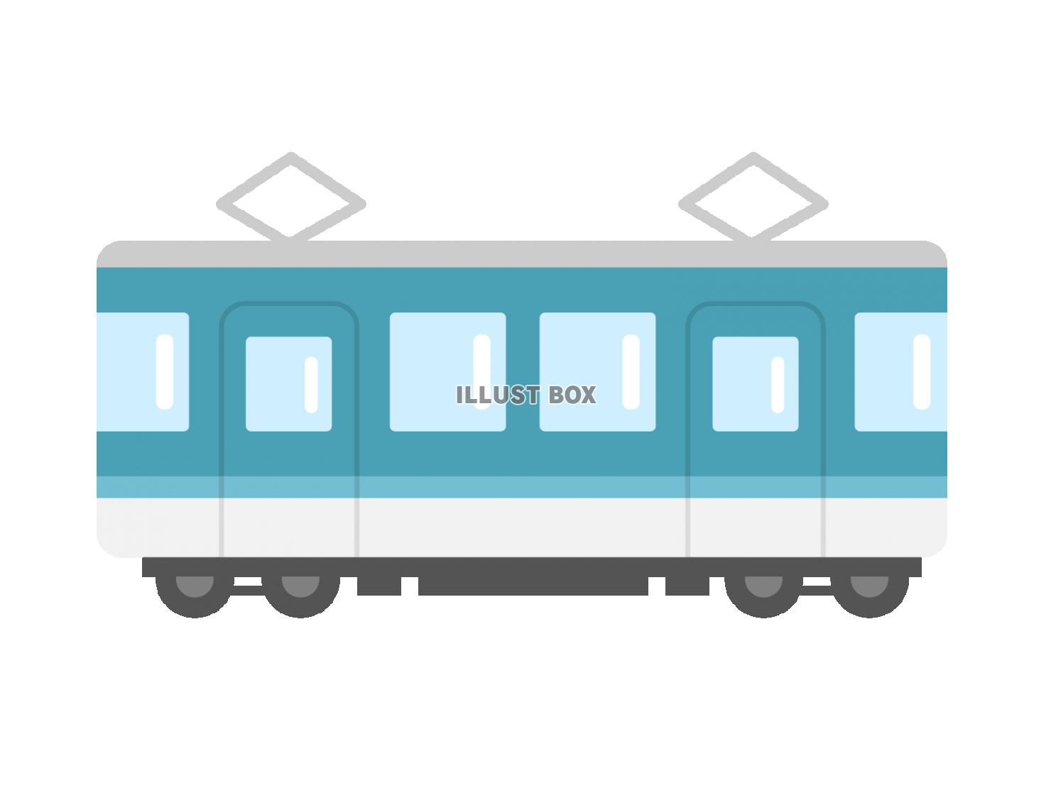 無料イラスト 電車