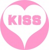 ハート　KISS