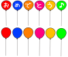 メッセージバルーン2 ※RGB