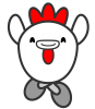 にわとりくん6・背景透過画像