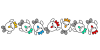 えと（酉）のラインイラスト5・背景透過処理画像