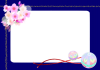 和風桜のフレーム