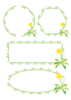 飾り枠・タンポポC