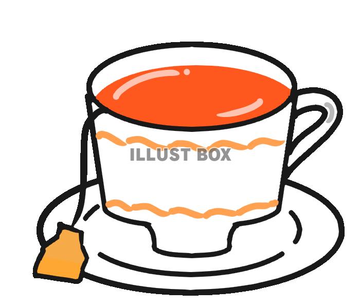 紅茶のイラスト　透過png