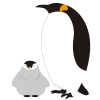皇帝ペンギン親子