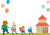 森の動物の学校２