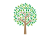 木のイラスト