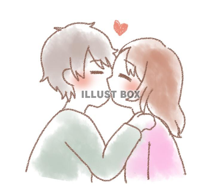 キス イラスト無料