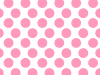 ピンクの水玉模様の背景