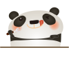 いただきますパンダ　フォーク