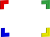 カラフル立体カッコフレーム（透過PNG）