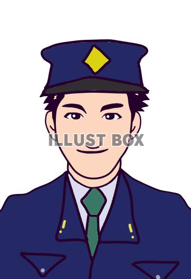 無料イラスト 警備員