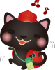 ピクニック黒ねこ
