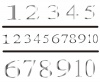 １から10までのメタリック数字フォント