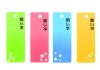 七夕短冊イラスト　透過png