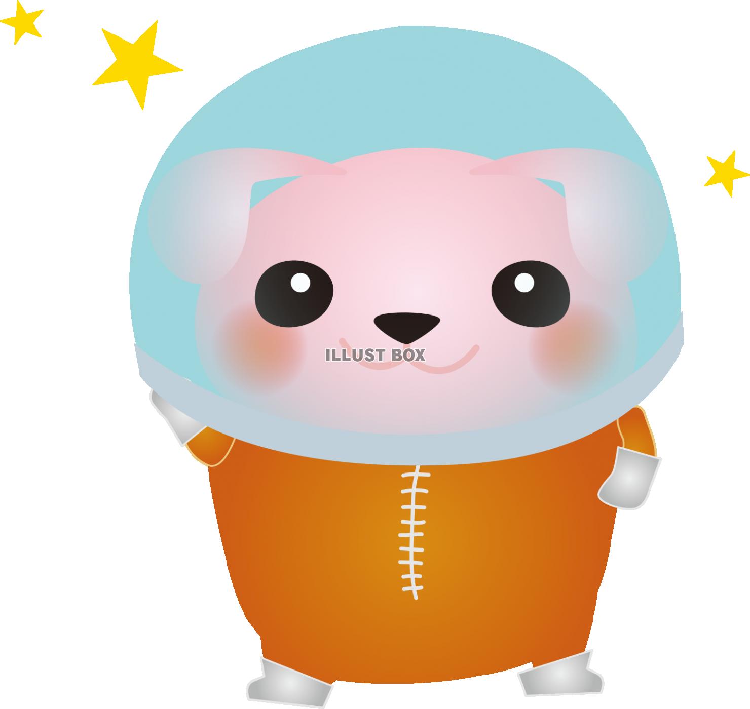 うさぎ宇宙飛行士