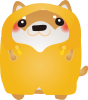 柴犬レインコート