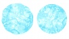 水色ゼリージェル状リアルジュレ冷たい寒色涼しい涼し気グラデーション楕円形丸型楕円