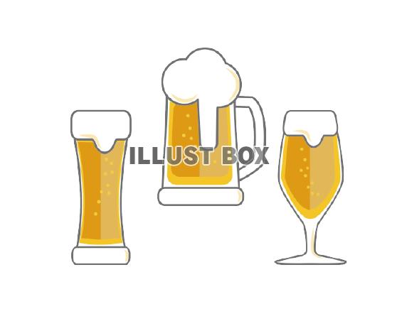 ビールのイラスト