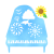 夏の模様グランドピアノ　透過png