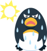ペンギン　暑い