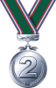 銀メダル