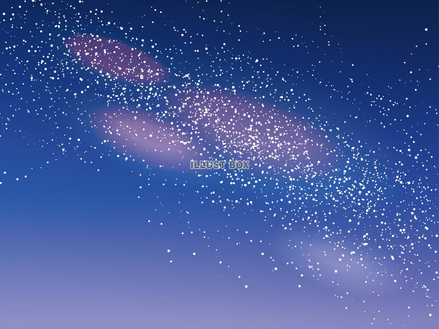 無料イラスト 星空の背景