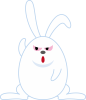 動物　キャラクター　ウサギ