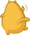 可愛いネコ　キャラクター　バイバイ