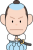 かわいいサムライ　正座