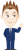 ビジネスマン　若手　部下　案内