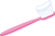 歯ブラシと歯磨き粉　ピンク