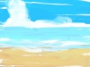 描きかけの海