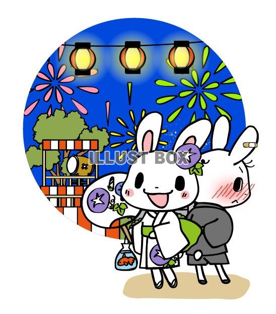 夏の夜 イラスト無料