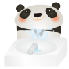 パンダ手洗い