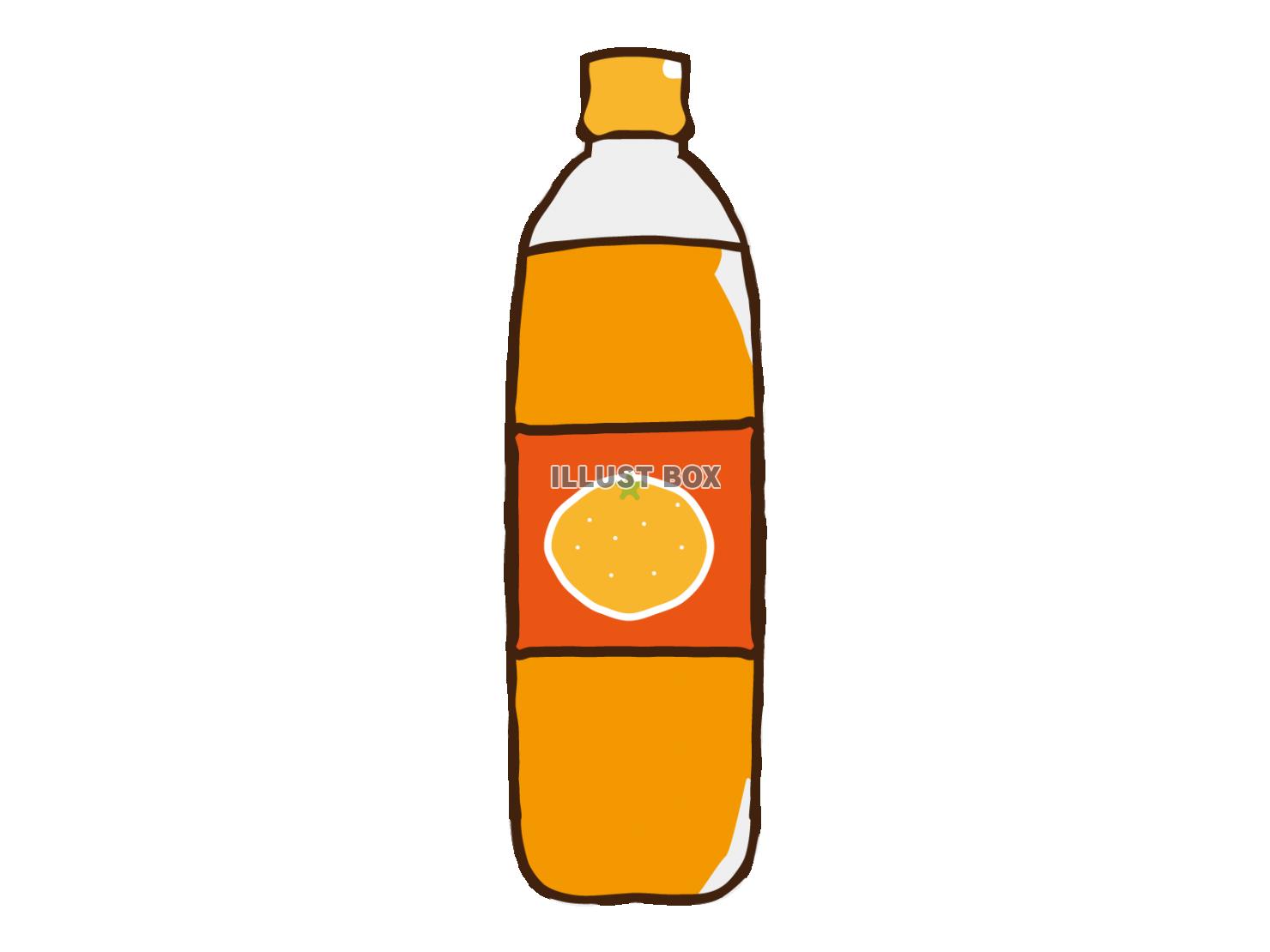 無料イラスト オレンジジュース