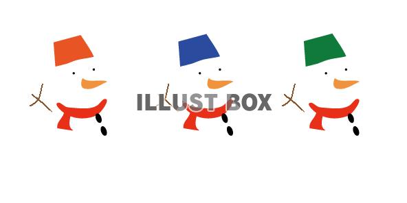 雪ダルマ