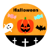 ハロウィンのイラスト　透過png