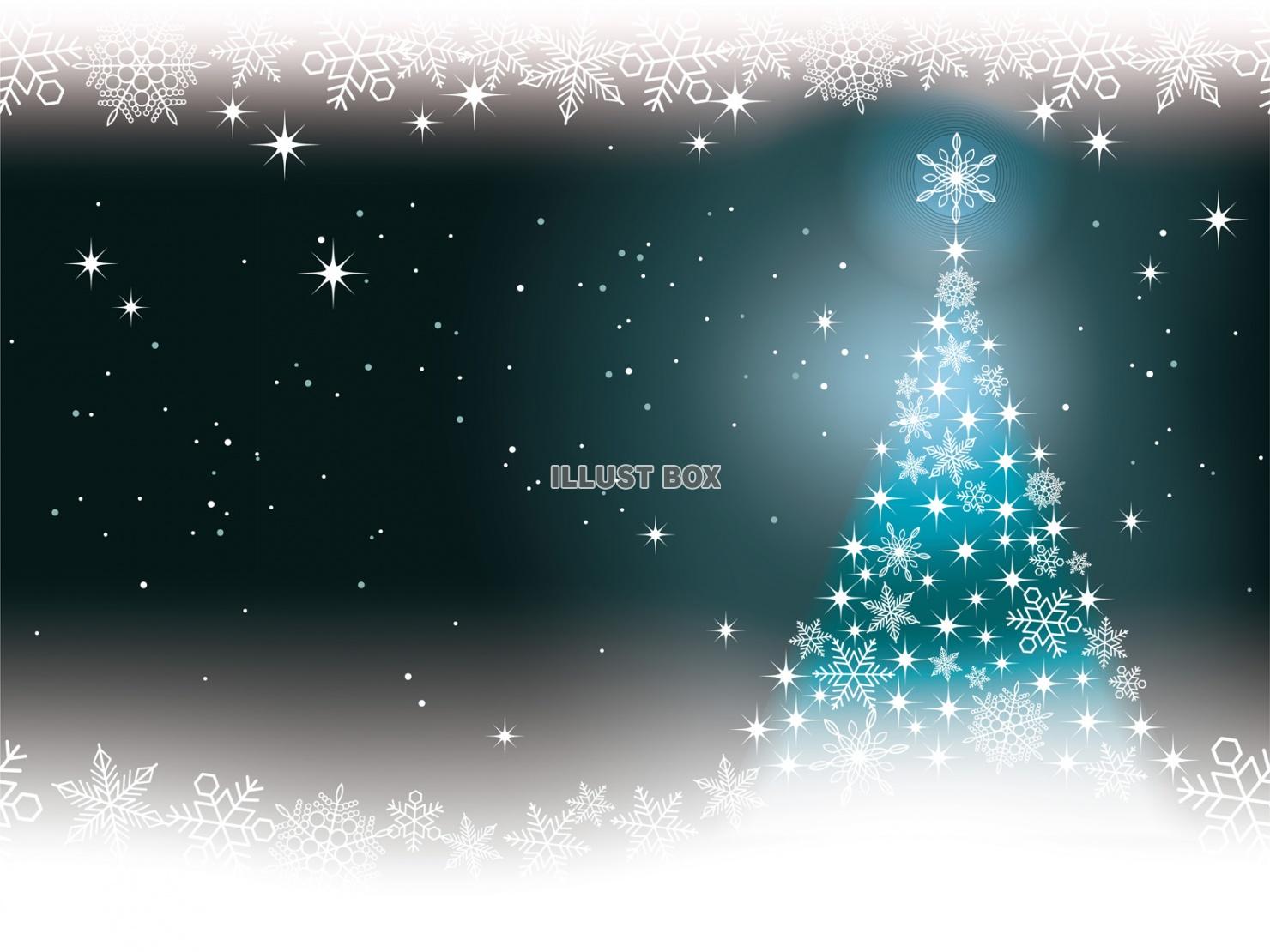 無料イラスト画像 ラブリー背景 綺麗 クリスマス イラスト