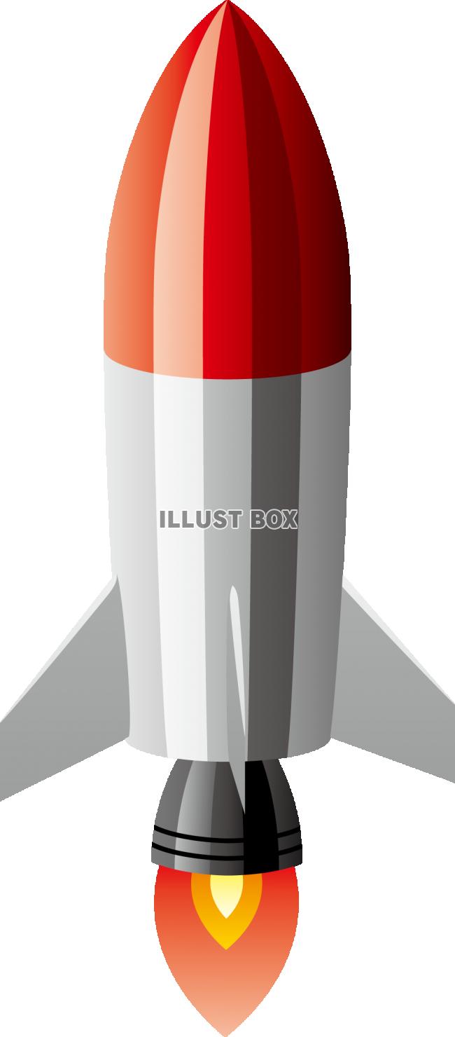 無料イラスト ロケット ミサイル