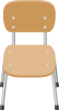 教室　椅子