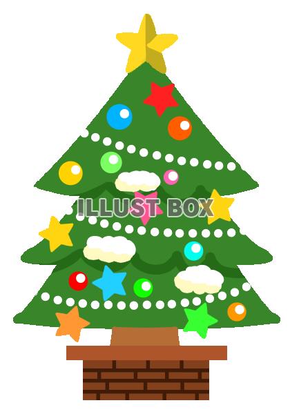 無料イラスト クリスマスツリー 透過png